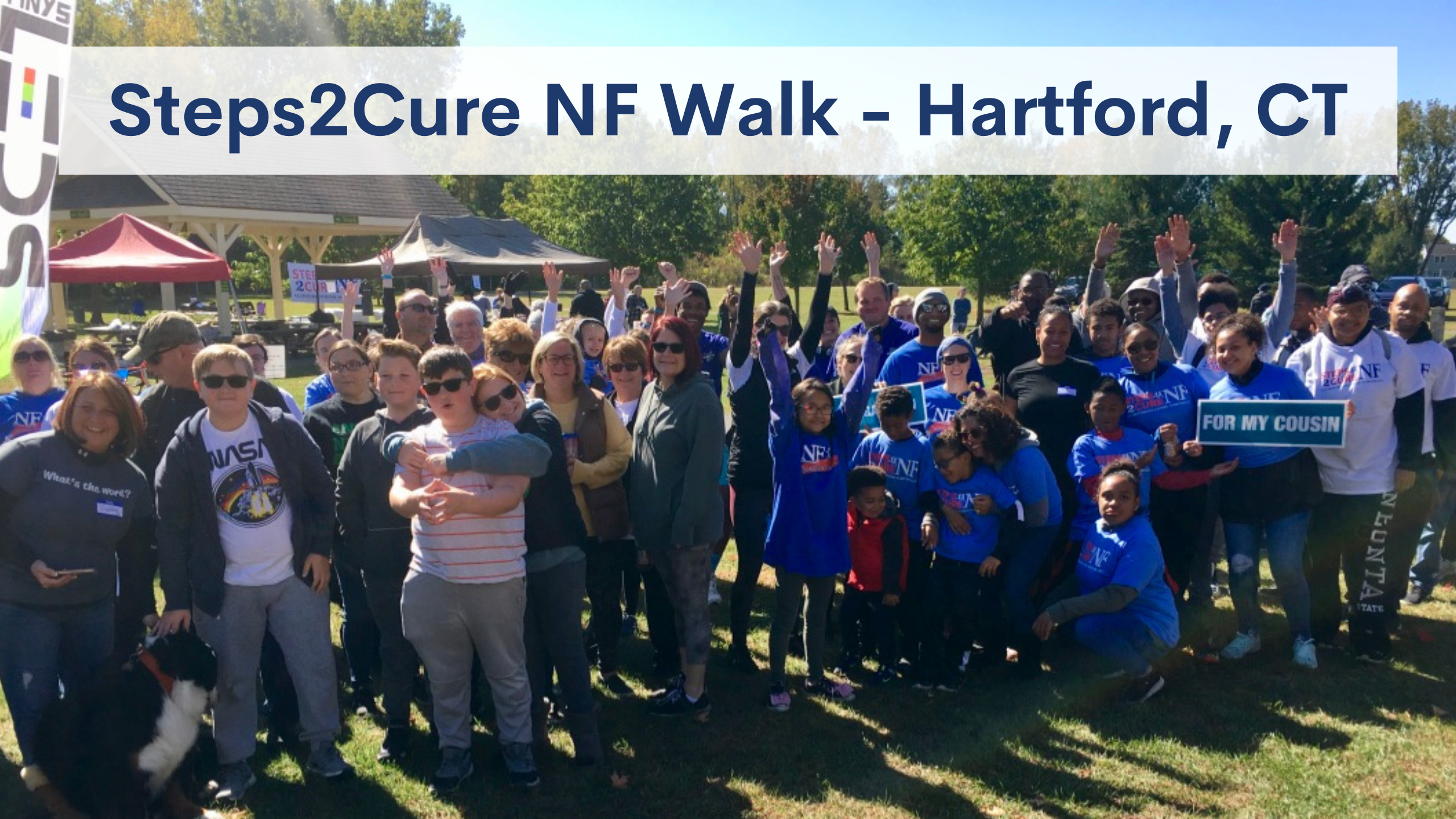 Photo of Steps2Cure Walk participants in Hartford, CT
